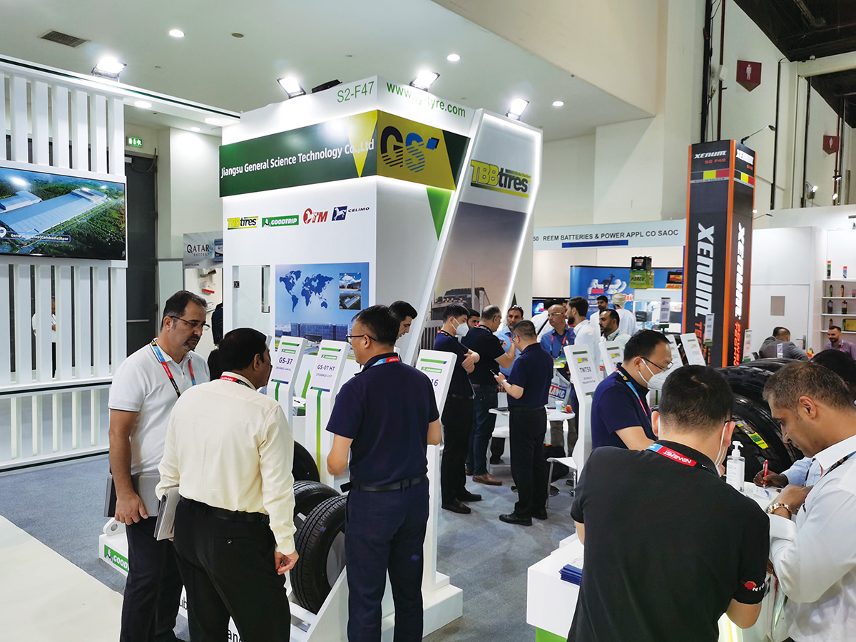 通用股份亮相迪拜展，彰顯民族輪胎風(fēng)采！